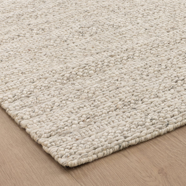 Privilege 001 Wool Rug Grey