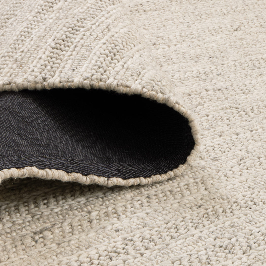 Privilege 001 Wool Rug Grey