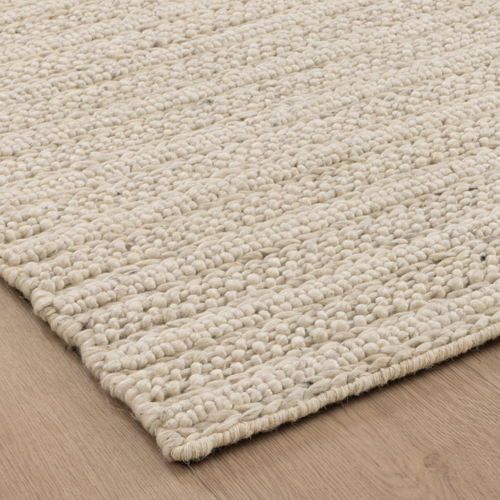 Privilege 001 Wool Rug Ivory