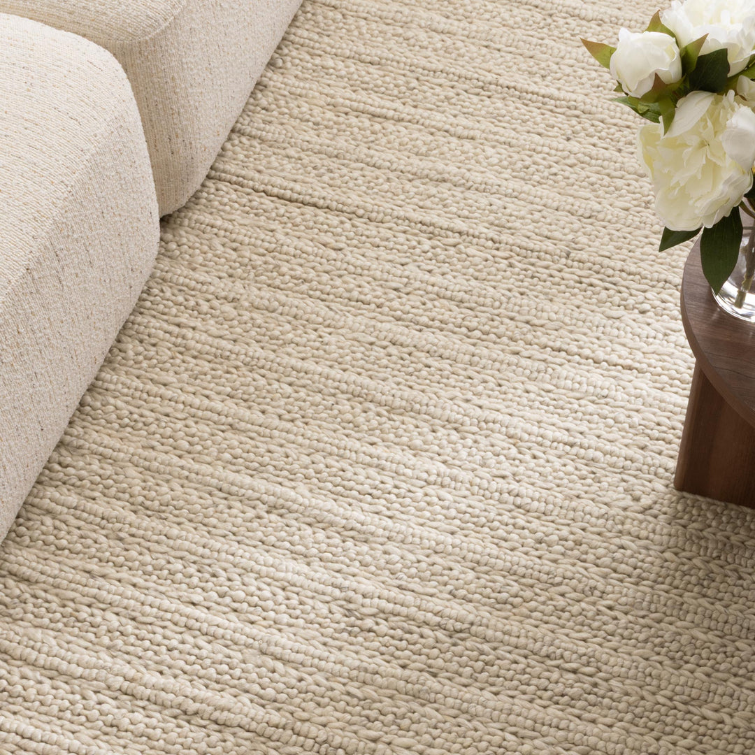 Privilege 001 Wool Rug Ivory