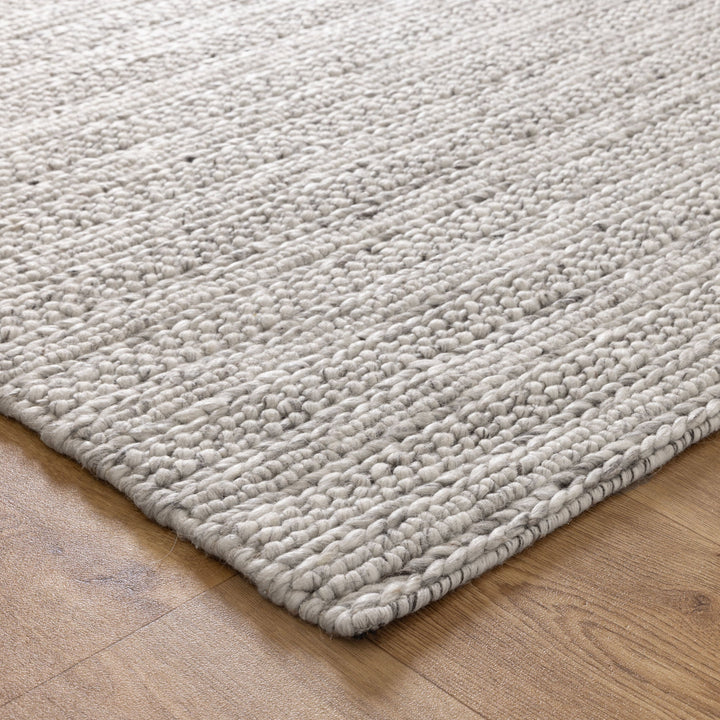 Privilege 001 Wool Rug Grey