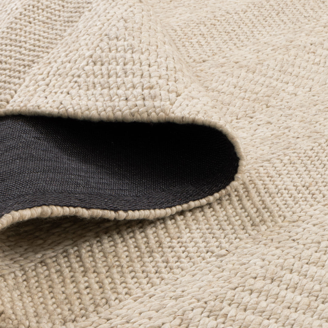 Privilege 002 Wool Rug Beige