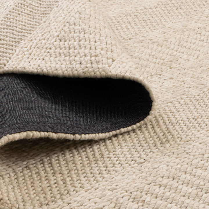 Privilege 002 Wool Rug Beige