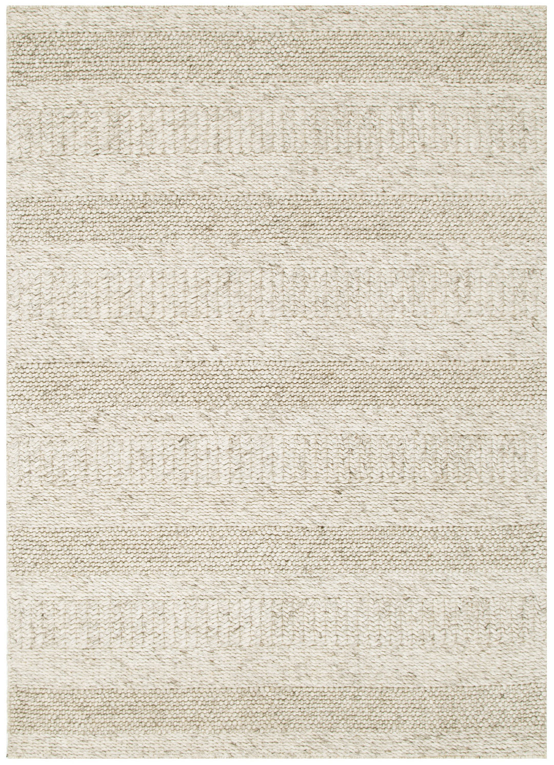 Privilege 002 Wool Rug Grey