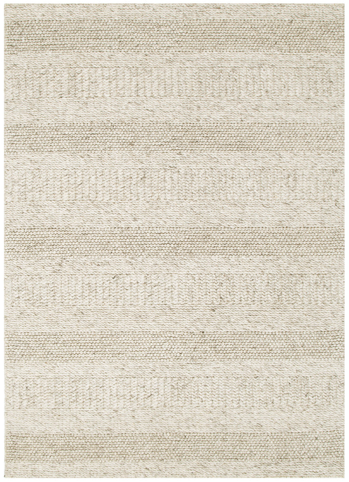 Privilege 002 Wool Rug Grey