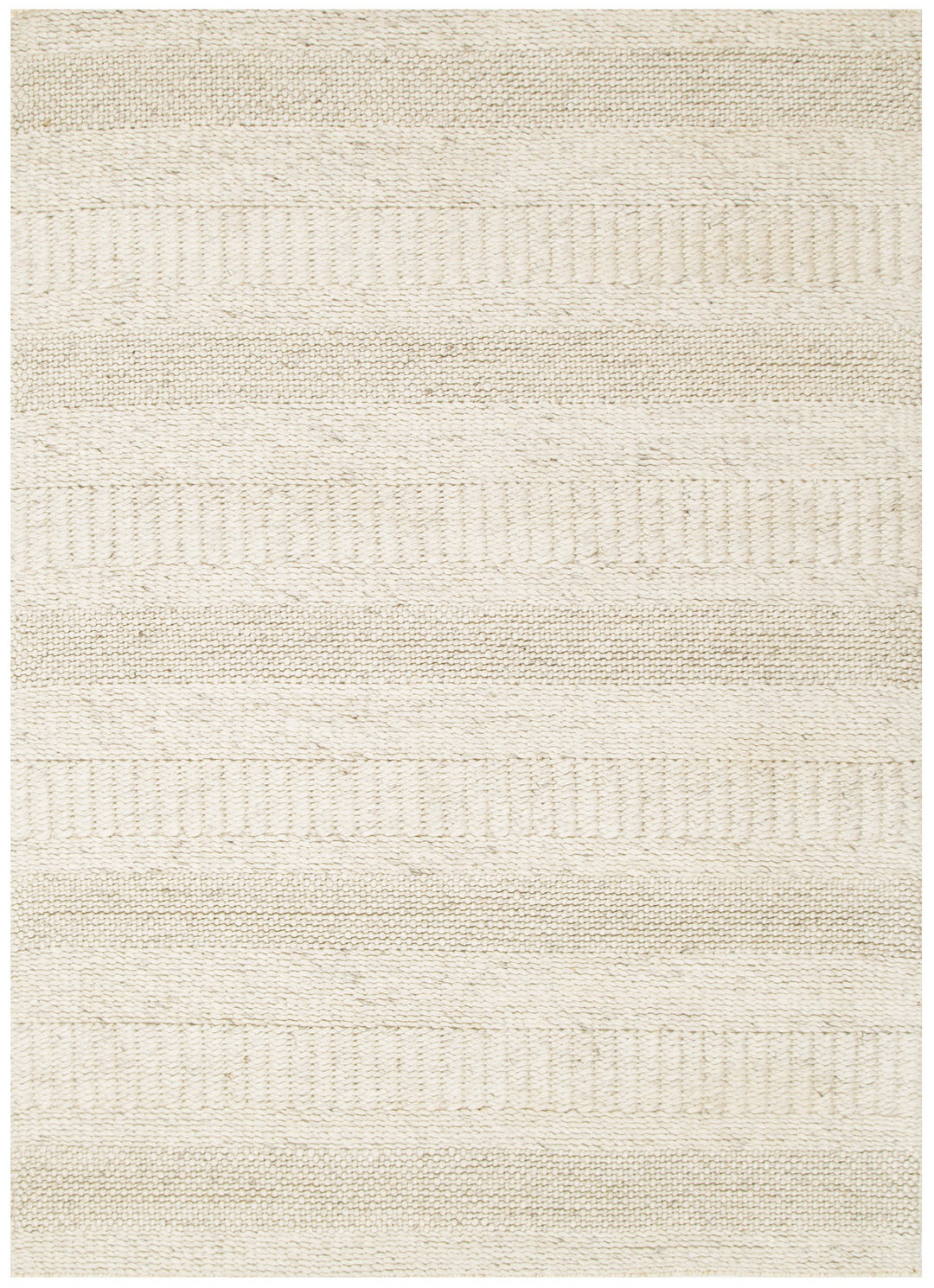 Privilege 002 Wool Rug Ivory