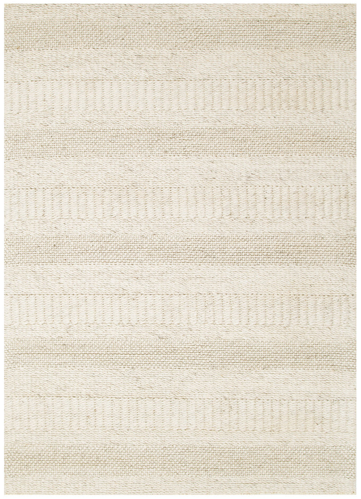 Privilege 002 Wool Rug Ivory