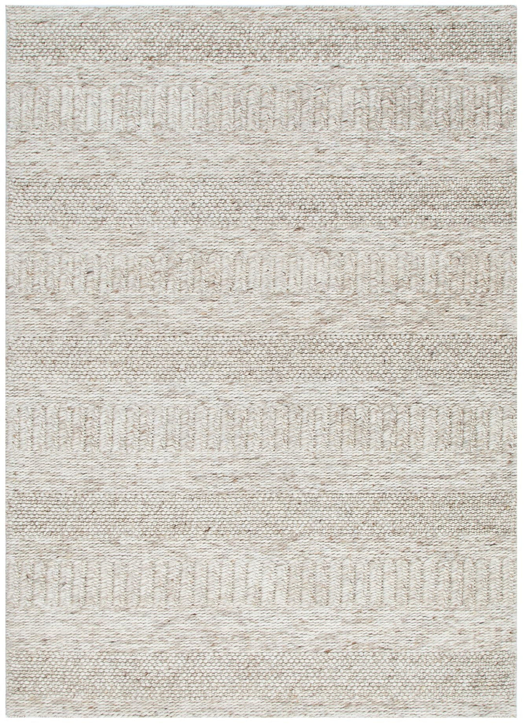 Privilege 002 Wool Rug Beige