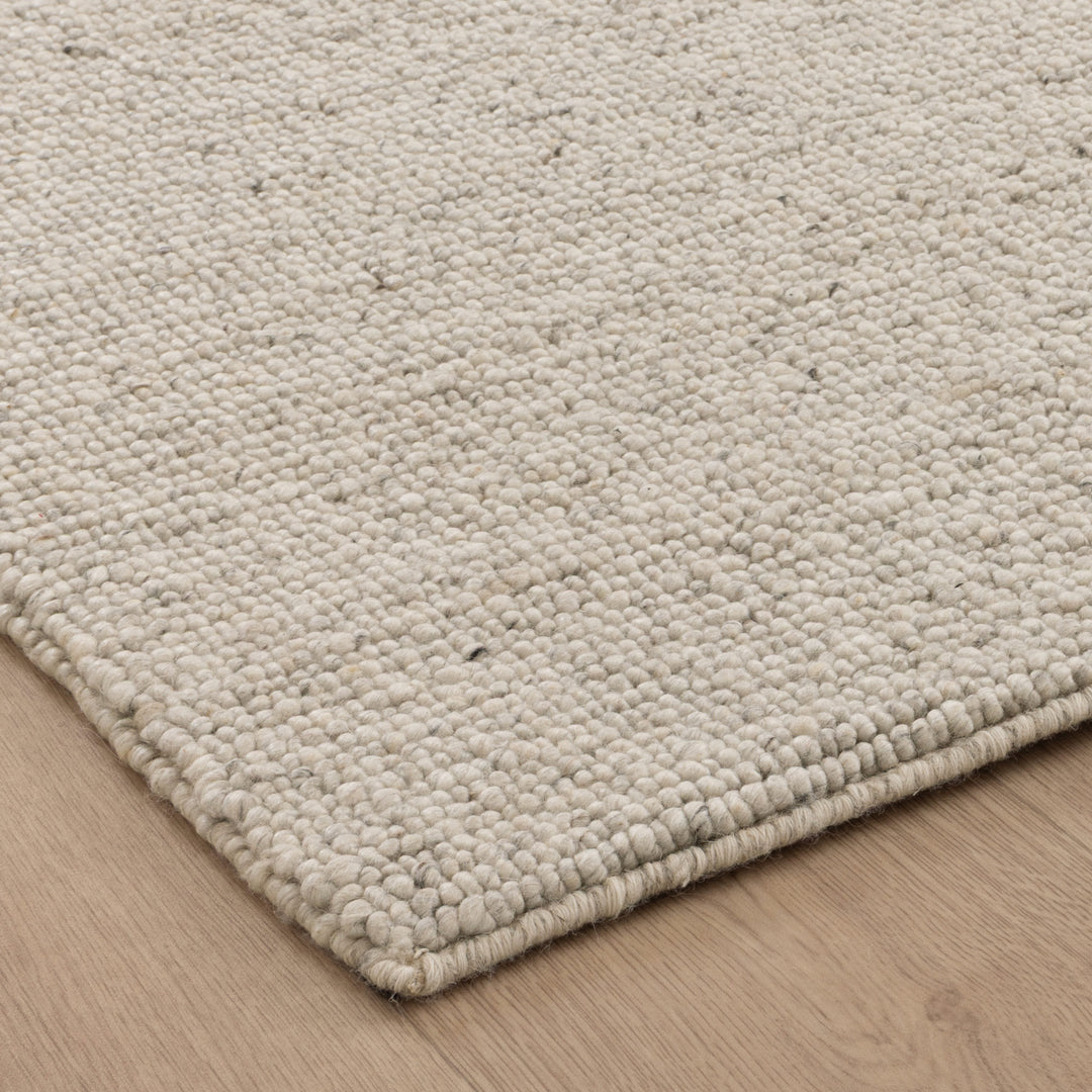 Privilege 003 Wool Rug Grey