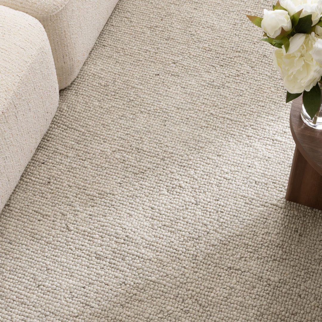Privilege 003 Wool Rug Grey