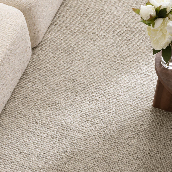 Privilege 003 Wool Rug Grey