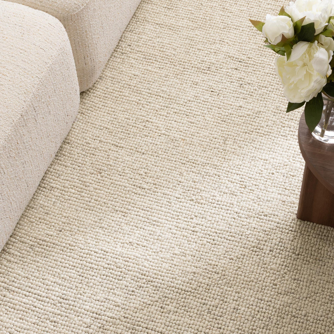Privilege 003 Wool Rug Ivory