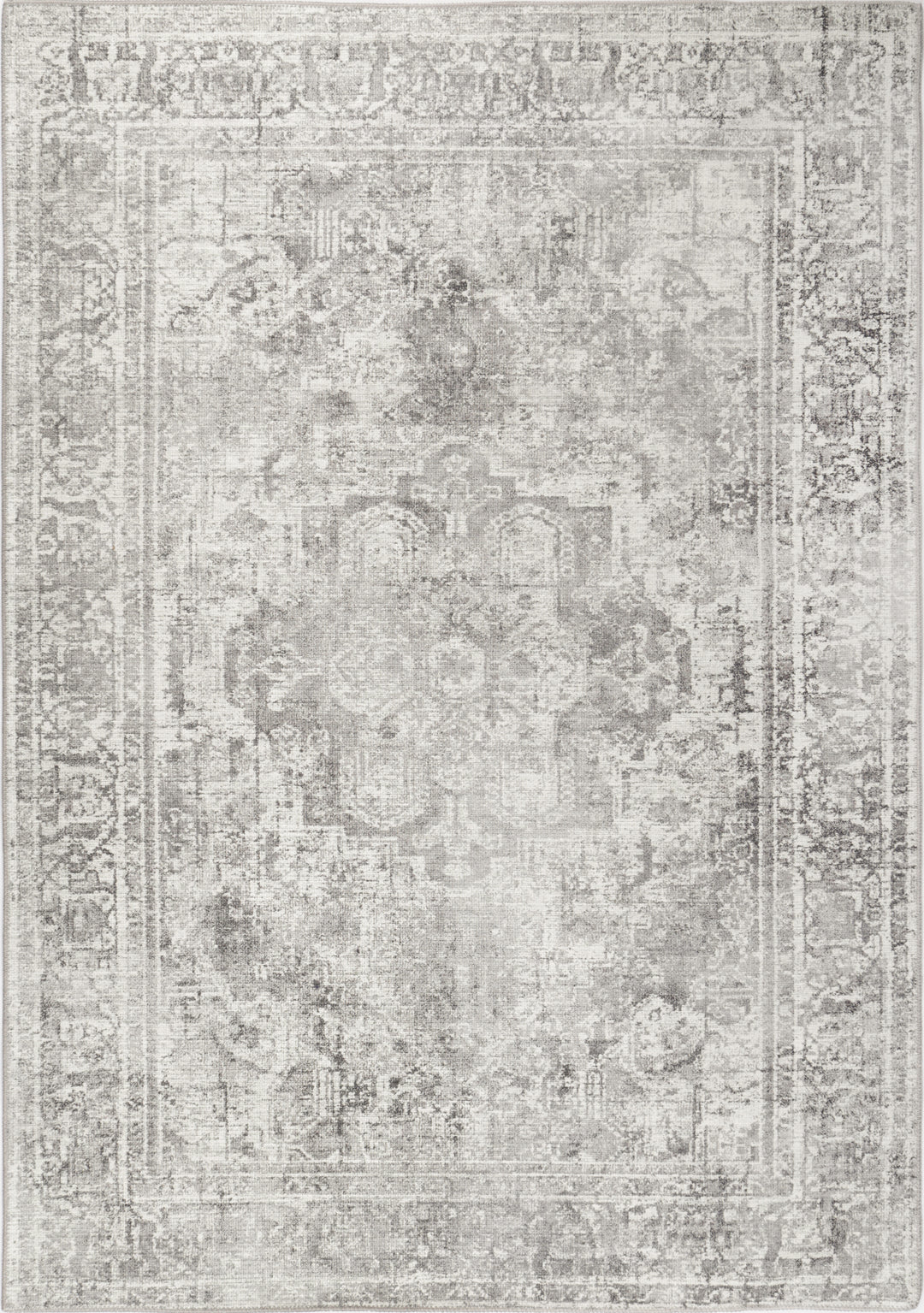 Vintage Crown Chilaz Grey Distressed Vintage Rug - (2085-04)