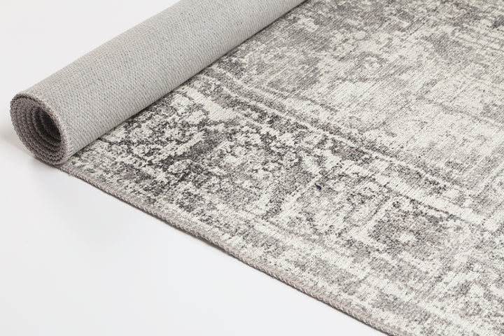 Vintage Crown Chilaz Grey Distressed Vintage Rug - (2085-04)