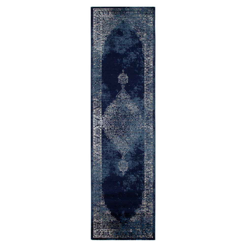 Arya Distressed Navy Rug - 6010 NAVY