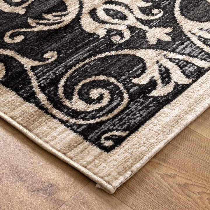 Arya Black Rug - 6095C Black