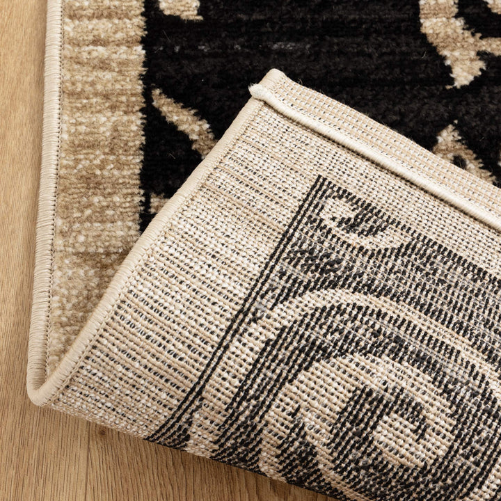 Arya Black Rug - 6095C Black