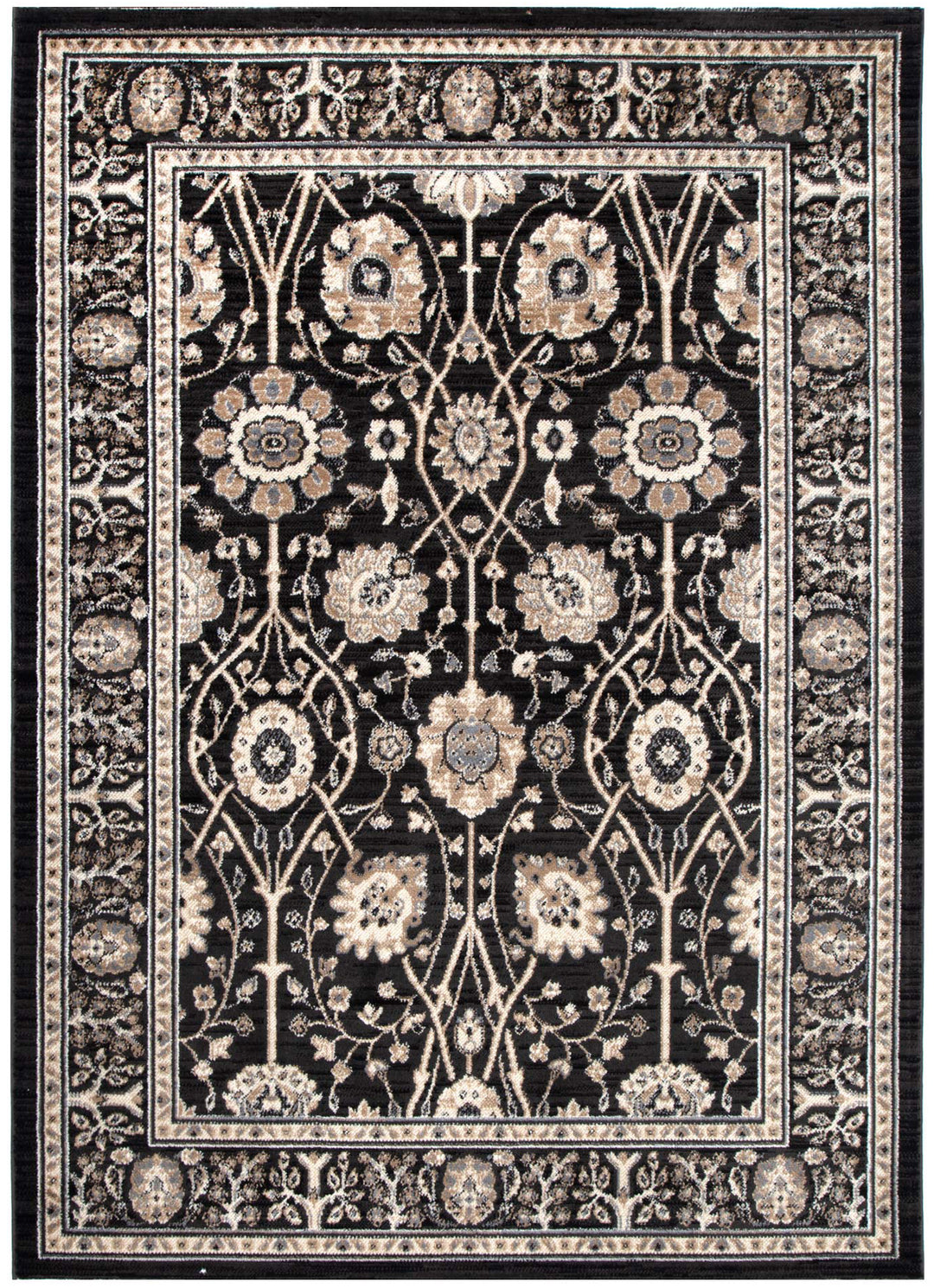 Arya Ziegler Grey Rug - 6096 FUME