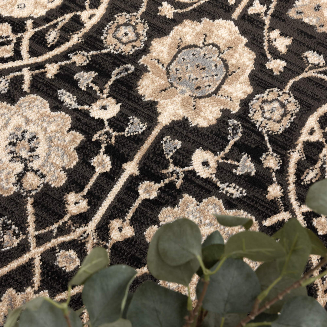 Arya Ziegler Grey Rug - 6096 FUME