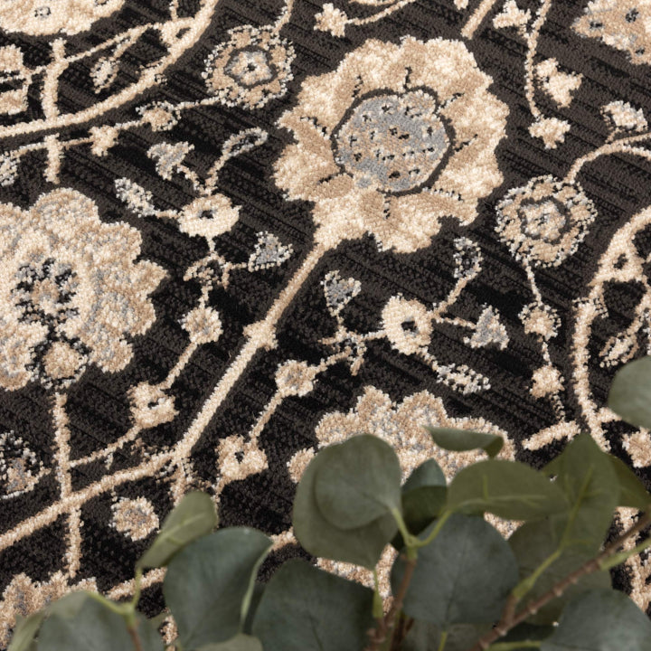 Arya Ziegler Grey Rug - 6096 FUME