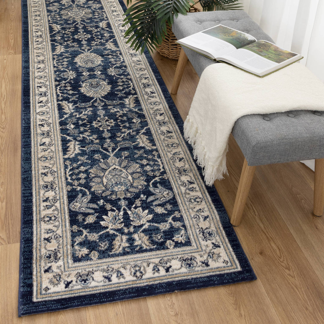 Arya Ziegler Navy Rug - 6282 NAVY