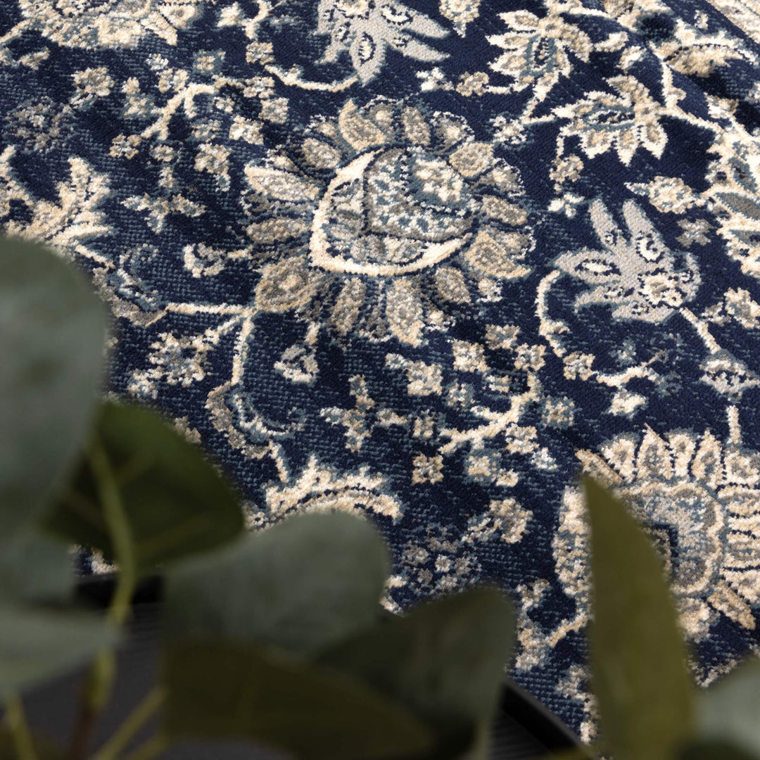 Arya Ziegler Navy Rug - 6282 NAVY