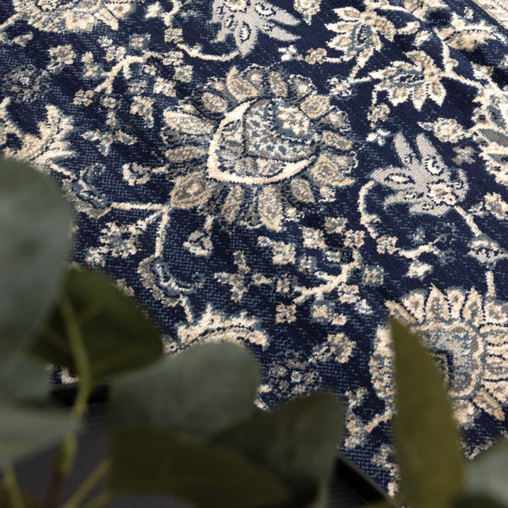 Arya Ziegler Navy Rug - 6282 NAVY