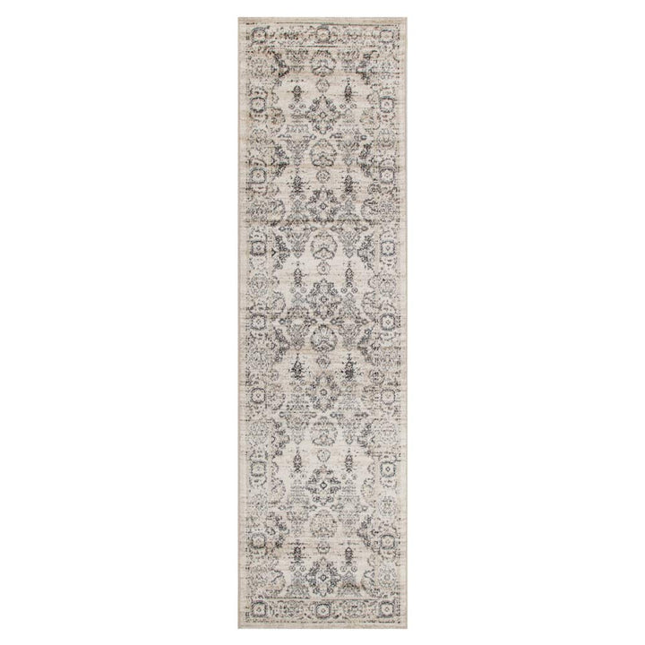 Arya Ziegler Cream Grey Rug - 6890 CREA