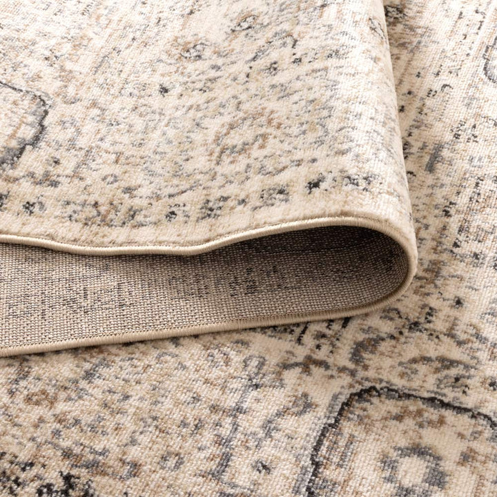 Arya Ziegler Cream Grey Rug - 6890 CREA