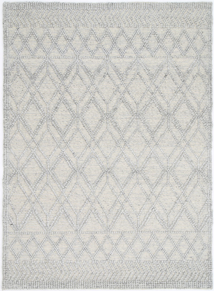 Himalaya Cobblestone Tribal Grey Wool Rug