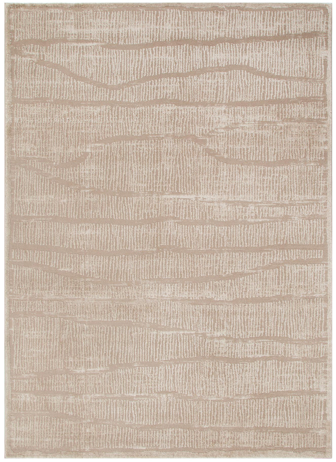 Sierra Abstract Beige Lines Rug - New Arrival