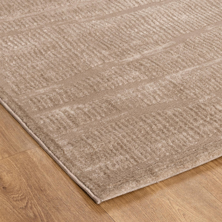 Sierra Abstract Beige Lines Rug - New Arrival