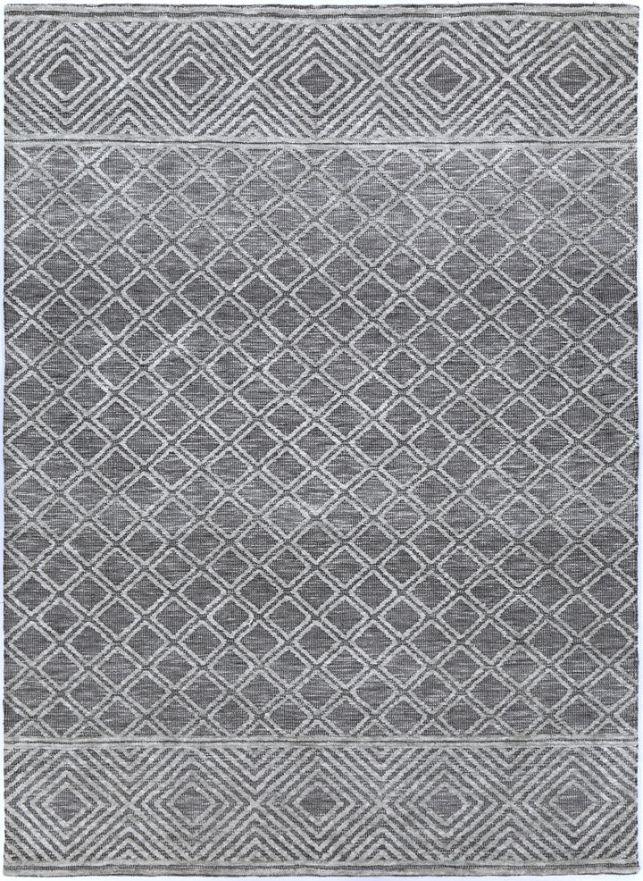 Amritsar Ajnala Grey Cotton Blend Rug