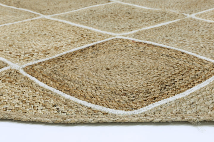 Artisan Natural Diamond Rug