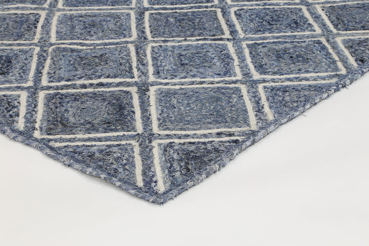 Artisan Blue Natural Diamond Rug