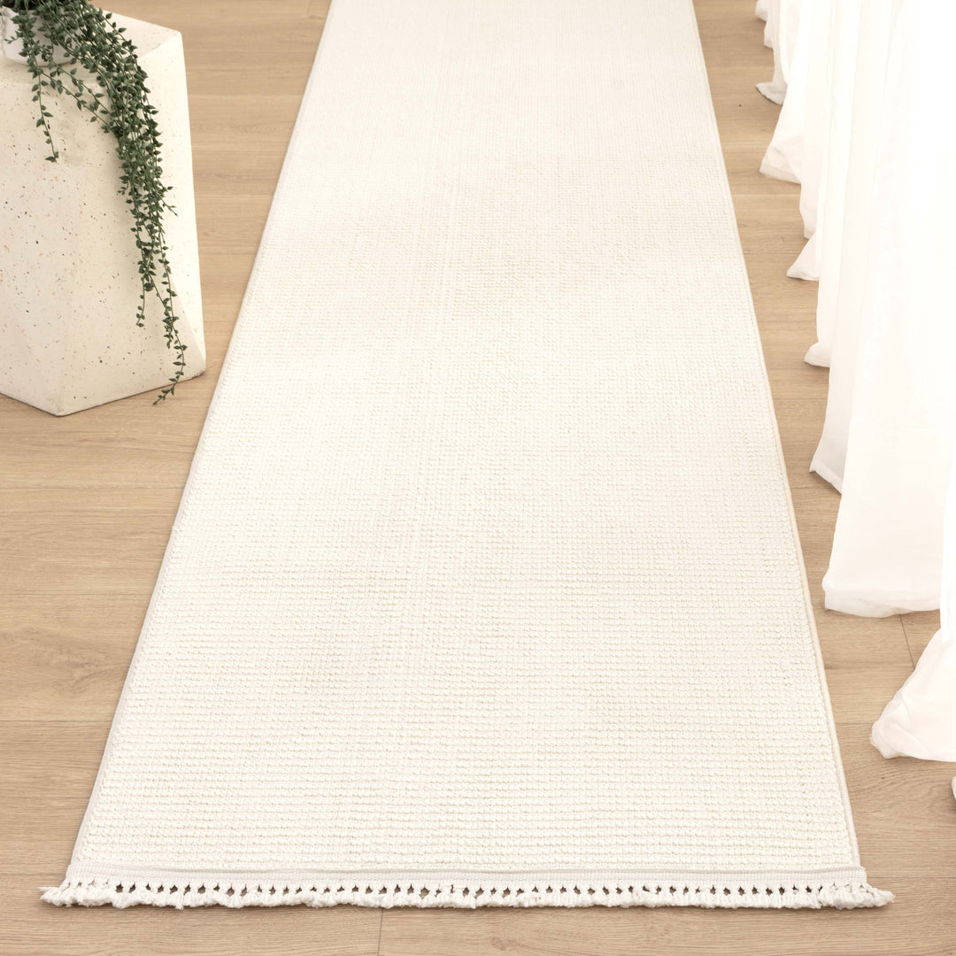 Berno Ivory Loop Rug - B001 - New Arrival