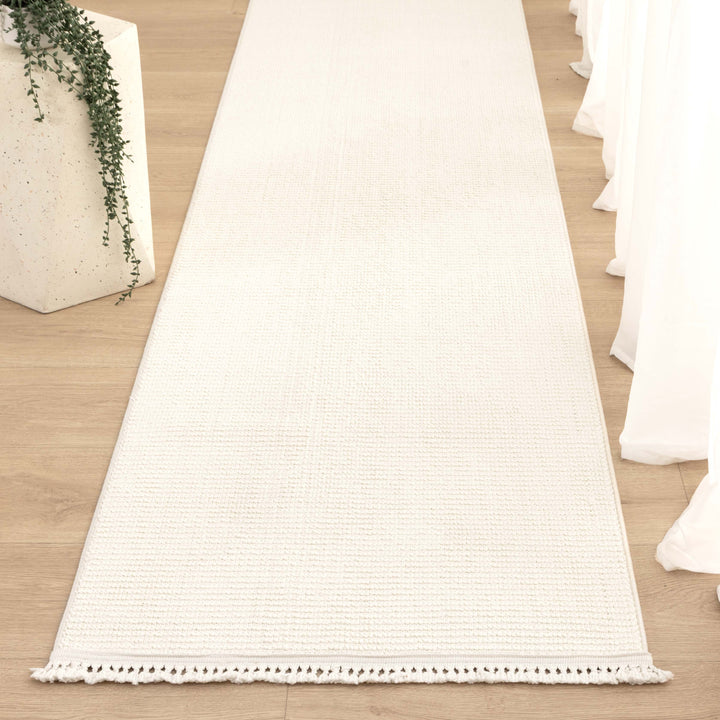 Berno Ivory Loop Rug - B001 - New Arrival