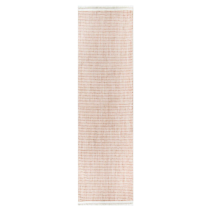 Berno Pink Ivory Loop Stripes Rug - B002 - New Arrival