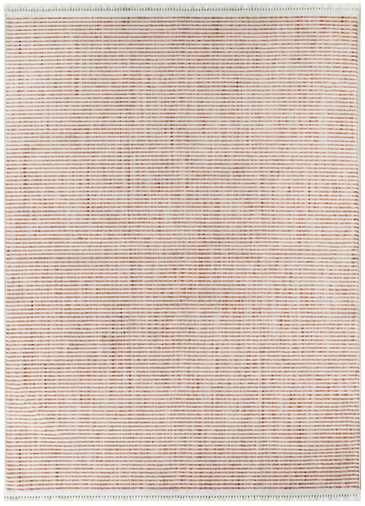 Berno Pink Ivory Loop Stripes Rug - B002 - New Arrival