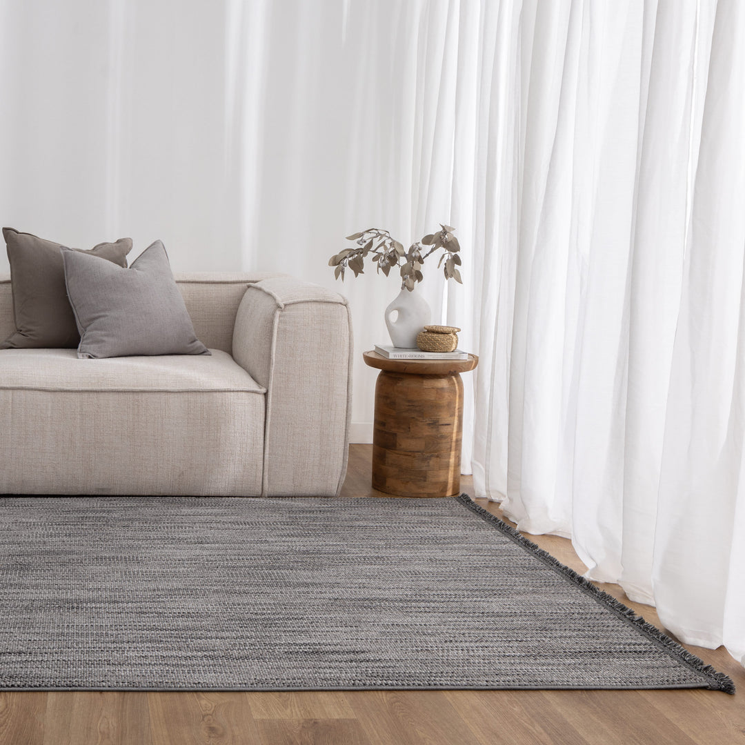 Berno Charcoal Loop Rug - B005 - New Arrival