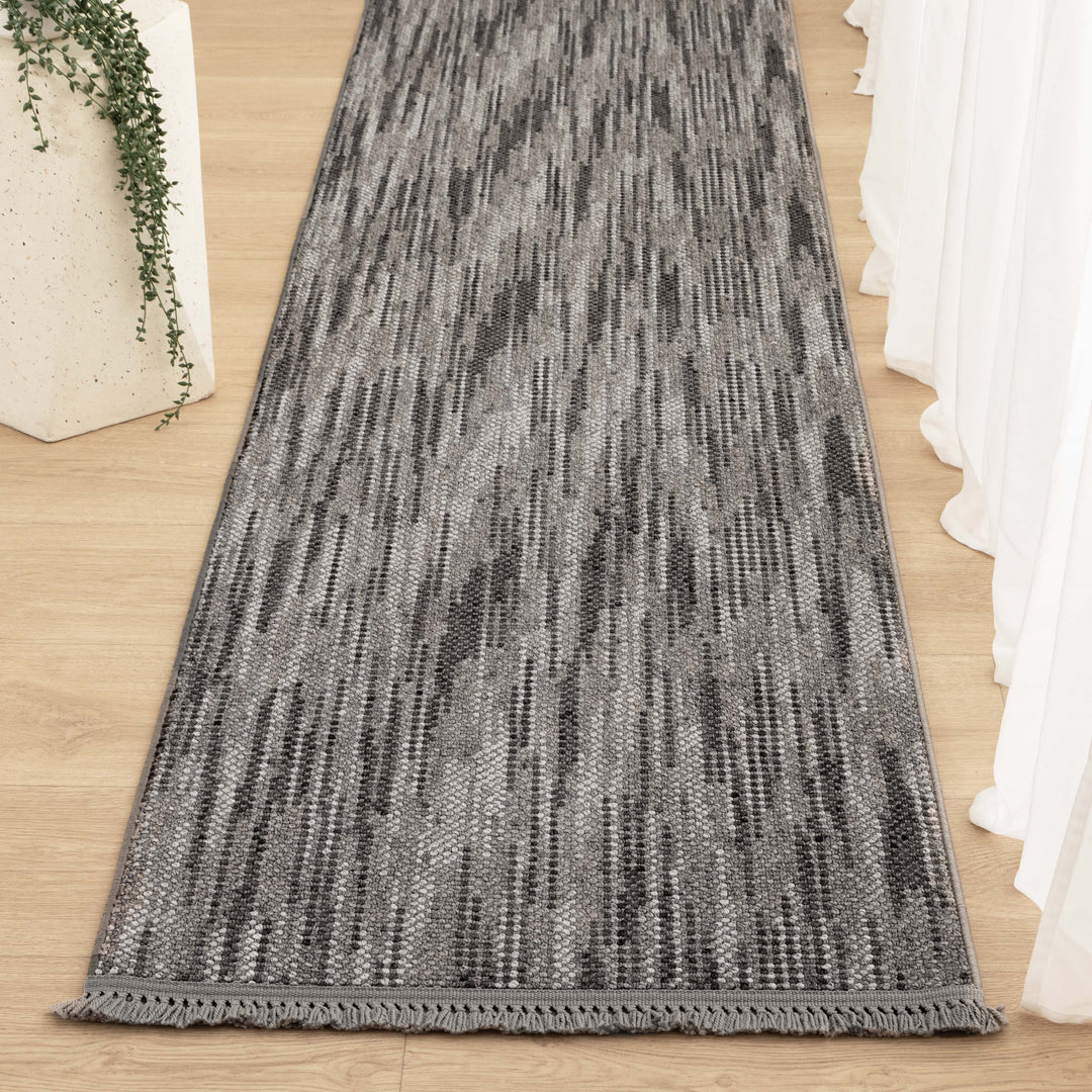 Berno Charcoal Loop Rug - B005 - New Arrival