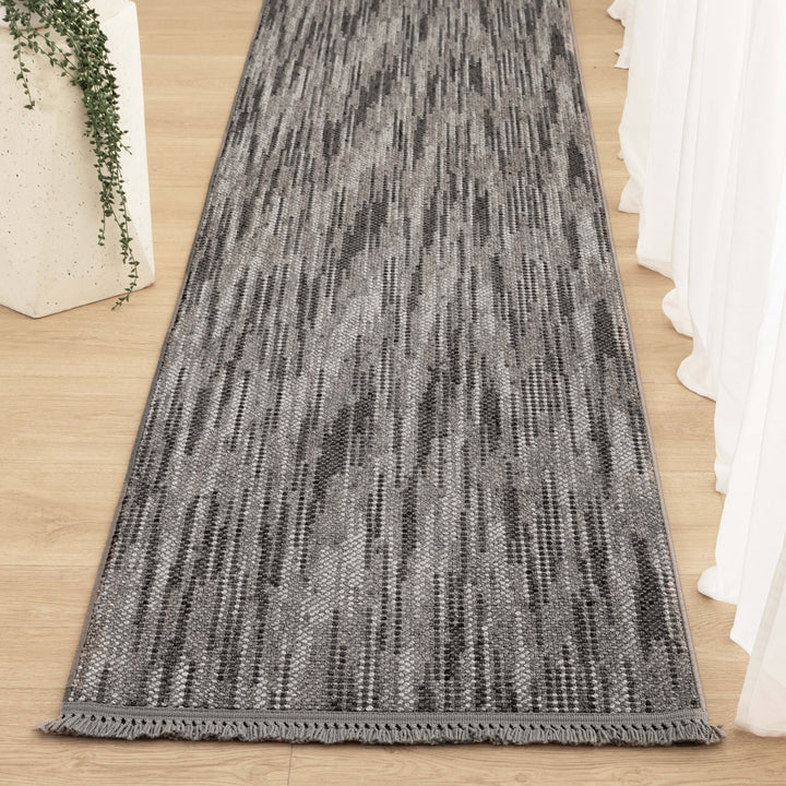 Berno Charcoal Loop Rug - B005 - New Arrival
