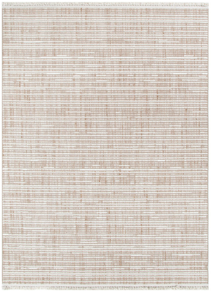 Berno Beige Ivory Loop Lines Rug - B007 - New Arrival