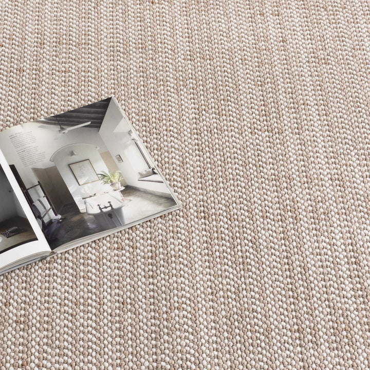 Berno Ivory Beige Loop Rug - B008 - New Arrival