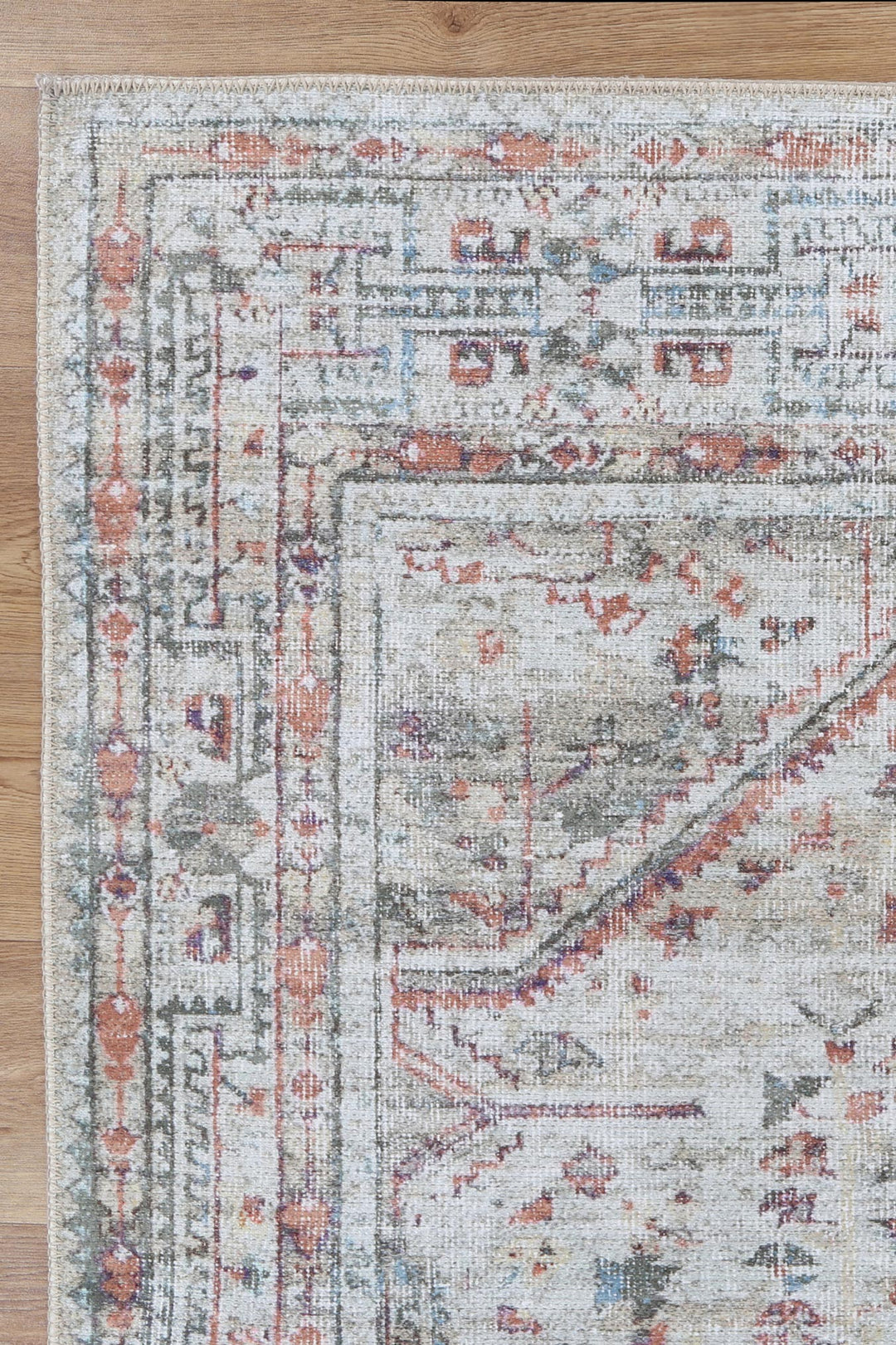 Babylon Nippur Multi Washable Rug - VTL0027-01