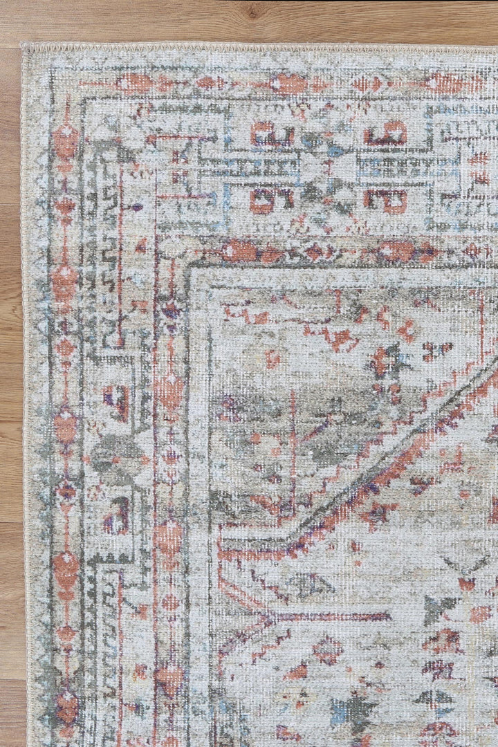 Babylon Nippur Multi Washable Rug - VTL0027-01