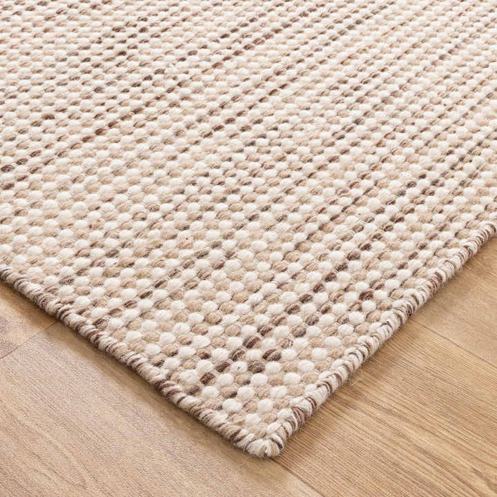Nordic Beige Multi Wool Rug