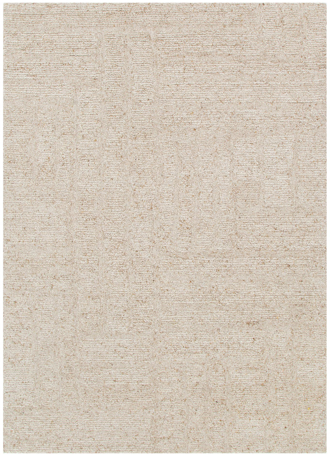 Seren Beige Modern Wool Rug - New Arrival