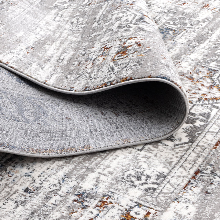 Bohemian Paradise Medalion Grey Multi Rug - 06GMUL