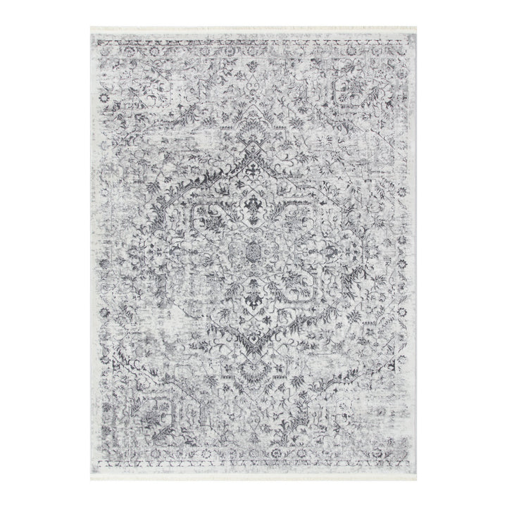 Bohemian Paradise Vintage Grey Rug - 07GREY